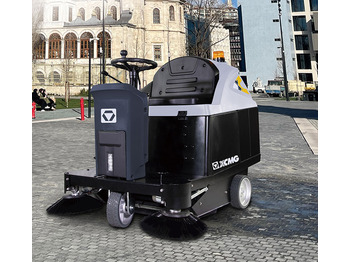 XCMG Official XGHD100 Ride on Sweeper and Scrubber Floor Sweeper Machine - Професионална метачна машина: снимка 2
