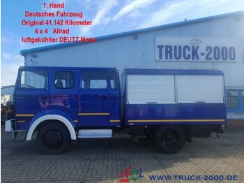 Лекотоварен автомобил фургон, Бус с двойна кабина Iveco 90-16 Turbo 4x4 Ideal Expedition-Wohnmobil 1.Hd.: снимка 1