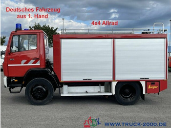 Mercedes-Benz 817 4x4 Ziegler Feuerwehr inkl. 2.310 Liter Tank - Лекотоварен автомобил