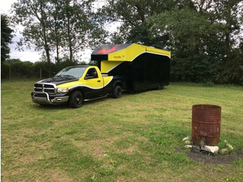 Dodge RAM 2500 BE + színpados félpótkocsi - Пикап