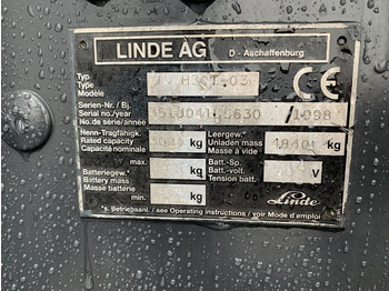 Газокар Linde H30T-03: снимка 4