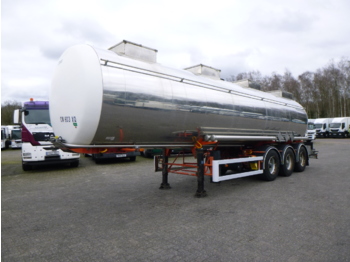 Полуремарке цистерна За превоз на химикати BSLT Chemical tank inox 30 m3 / 1 comp: снимка 1