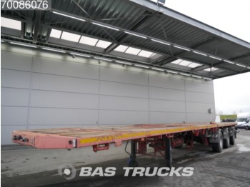 Cometto Ausziebar Bis 26m95 3x Lenkachse - Бордово полуремарке/ Платформа
