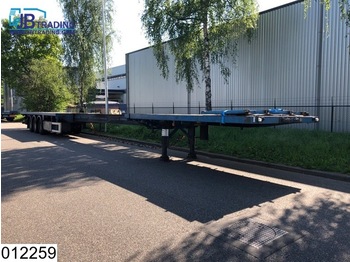 Cometto open laadbak 52000 KG, Extendable loadfloor,  13,61 - 21,04 mtr - Бордово полуремарке/ Платформа