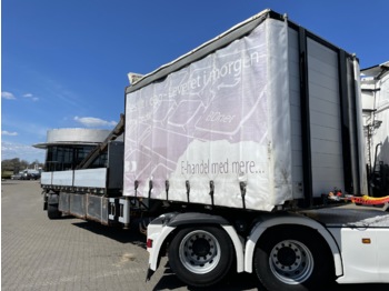 DAPA City trailer with HMF 910 - Бордово полуремарке/ Платформа
