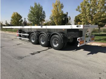 EMIRSAN 40 Feet Flatbed Trailer - Бордово полуремарке/ Платформа