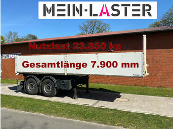 Kotschenreuther Baustoffpritsche 2 Achser 7.900 mm NL 23.850 kg  - Бордово полуремарке/ Платформа