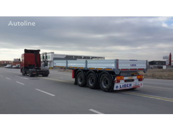 Бордово полуремарке/ платформа LIDER 2021 YEAR MODEL NEW TRAILER FOR SALE (MANUFACTURER COMPANY)