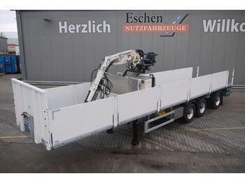 Schröder 12,8*NEW*Kennis 16-R/71-3 Rollkran Kran  - Бордово полуремарке/ Платформа