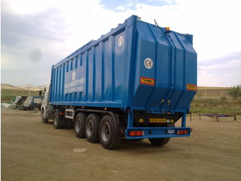 Нови С плъзгащ под полуремарке За превоз на боклук CUHADAR 2021: снимка 1