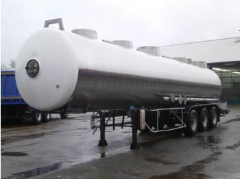 Полуремарке цистерна За превоз на химикати Chemical tank inox 32.5 m3 / 1 comp: снимка 1