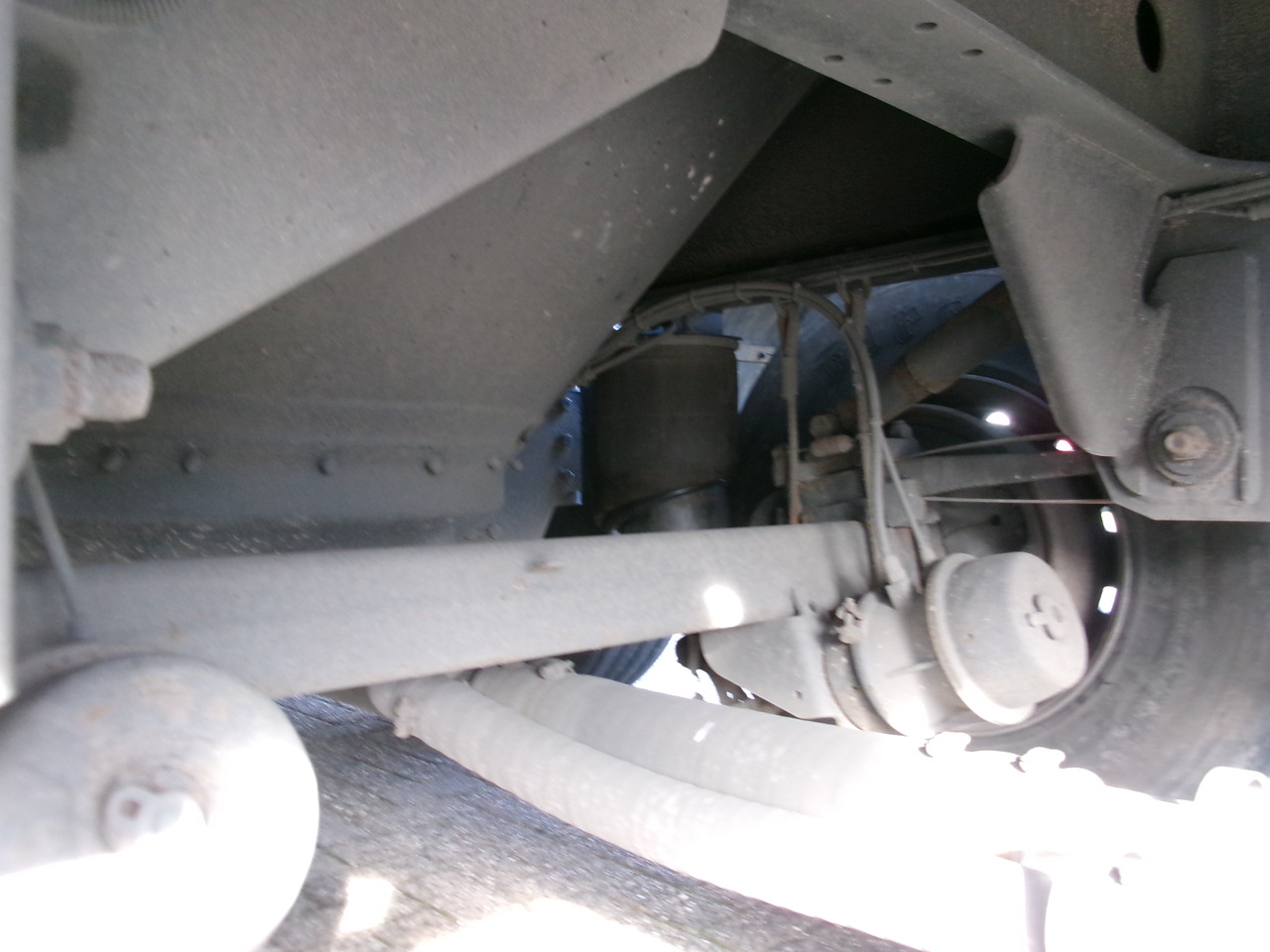 Полуремарке цистерна За превоз на брашно Feldbinder Powder tank alu 36 m3 / 1 comp: снимка 9