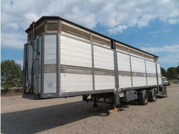За превоз на животни полуремарке HFR 2 axle Livestock trailer 58 kvm: снимка 1