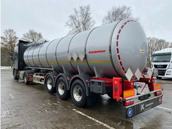 Нови Полуремарке цистерна Kässbohrer Edelstahl Bitumen Tankauflieger 32m³: снимка 1
