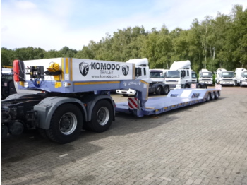 Нови Нискорамна площадка полуремарке Komodo 3-axle Lowbed KMD 3 + 3 steering axles / NEW/UNUSED: снимка 1
