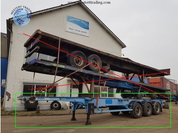ASCA 40 - 45 - 2x20FT - Контейнеровоз/ Сменна каросерия полуремарке