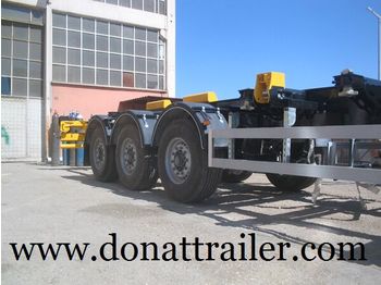 DONAT Container Chassis Semitrailer - Extendable - Контейнеровоз/ Сменна каросерия полуремарке