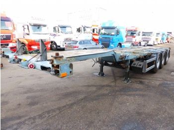 D-TEC FT-43-03V  Multi, ADR TUV 07/2017, 2 x Extadable  - Контейнеровоз/ Сменна каросерия полуремарке