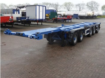 D-Tec 5 AXLE SPLIT CHASSIS - Контейнеровоз/ Сменна каросерия полуремарке