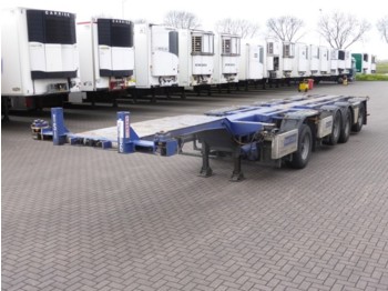 D-Tec COMBI CHASSIS  4 AXLES - Контейнеровоз/ Сменна каросерия полуремарке