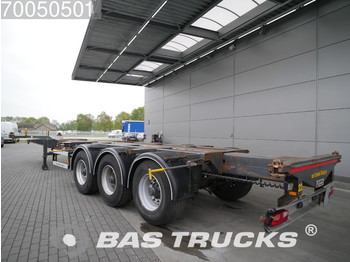 D-Tec FT-43-03V 2x Ausziehbar Extending-Multifunctional-Chassis Liftachse - Контейнеровоз/ Сменна каросерия полуремарке