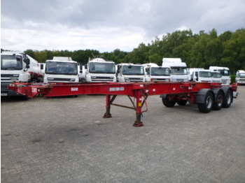 Контейнеровоз/ сменна каросерия полуремарке Montracon 3-axle container trailer 20-30-40-45 ft