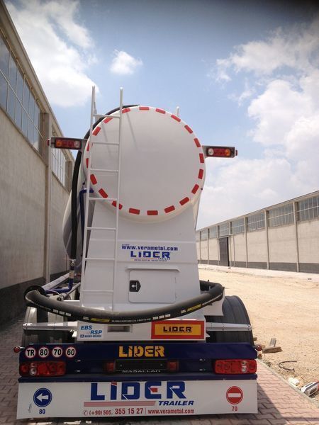 Нови Полуремарке цистерна За превоз на цимент LIDER 2024 YEAR NEW BULK CEMENT manufacturer co.: снимка 6
