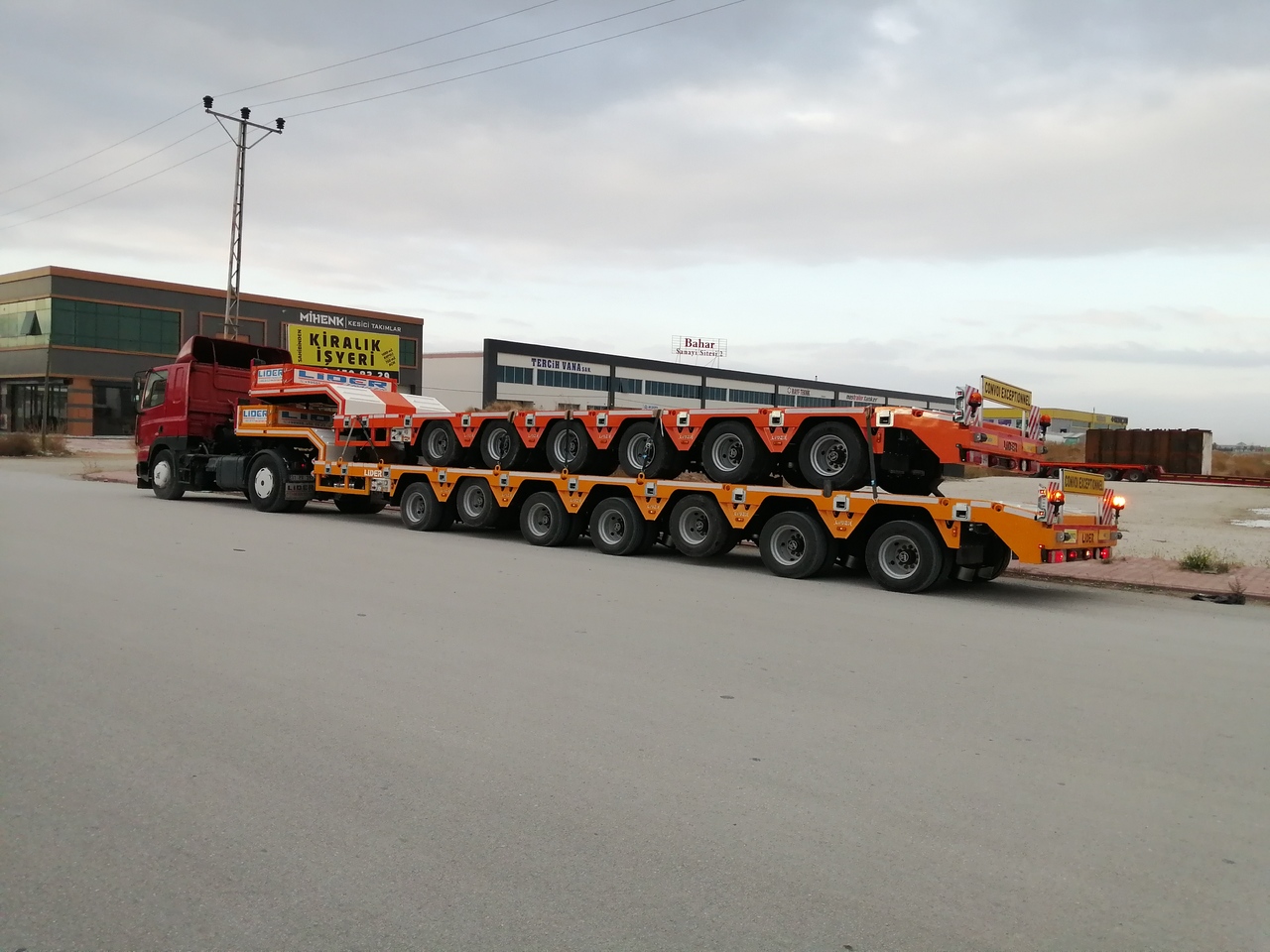 Лизинг на LIDER 2024 YEAR NEW MODELS containeer flatbes semi TRAILER FOR SALE LIDER 2024 YEAR NEW MODELS containeer flatbes semi TRAILER FOR SALE: снимка 1