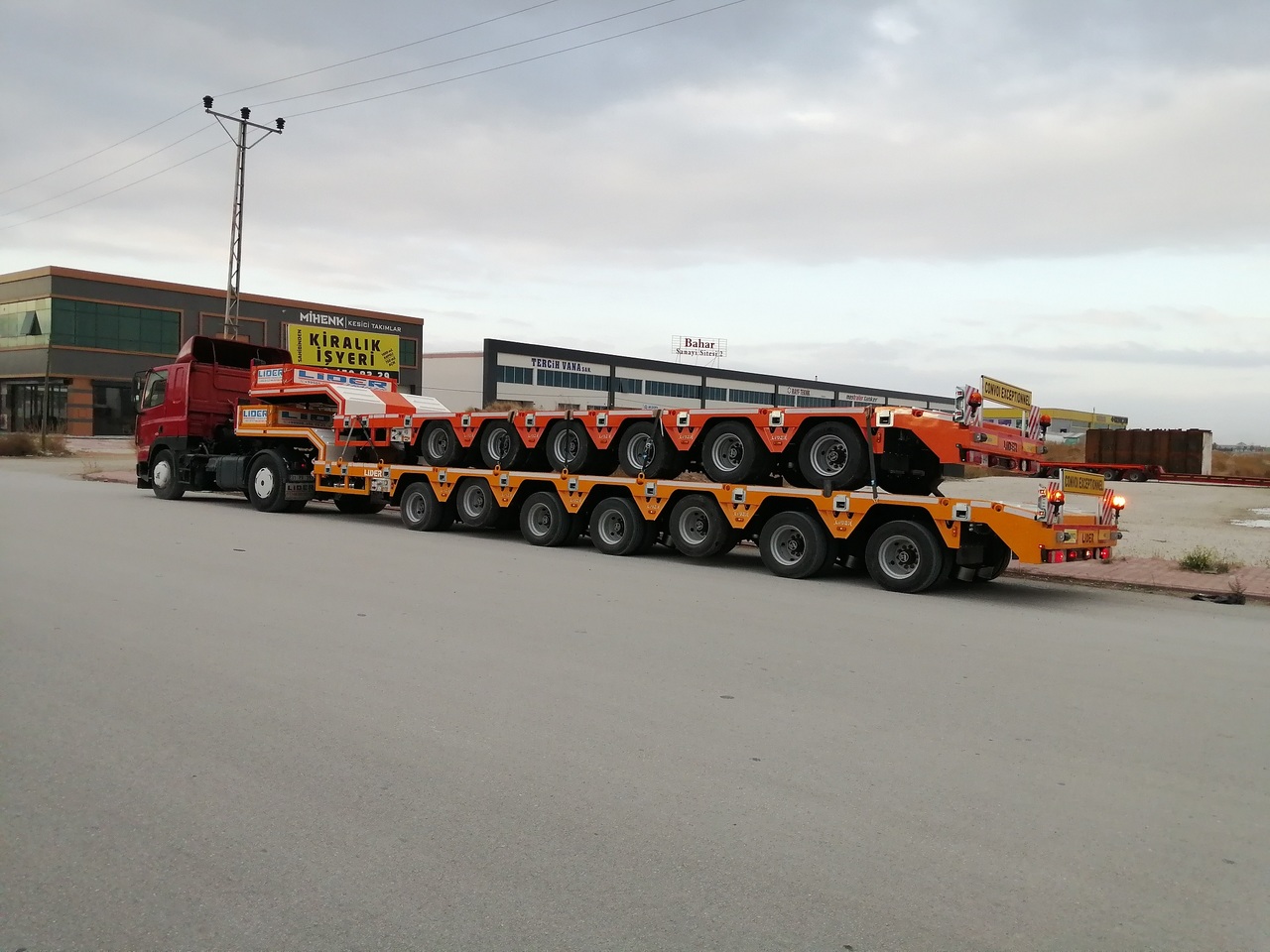 Лизинг на LIDER 2024 YEAR NEW MODELS containeer flatbes semi TRAILER FOR SALE LIDER 2024 YEAR NEW MODELS containeer flatbes semi TRAILER FOR SALE: снимка 12