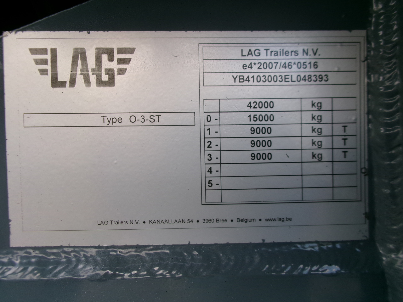 Лизинг на L.A.G. Fuel tank alu 44.5 m3 / 6 comp + pump L.A.G. Fuel tank alu 44.5 m3 / 6 comp + pump: снимка 38
