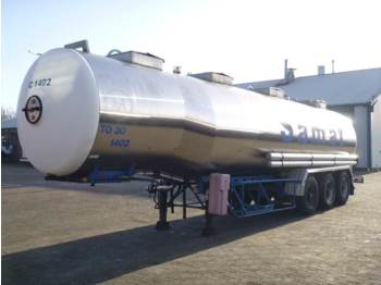 Полуремарке цистерна За превоз на химикати Magyar Chemical tank inox 33 m3 / 4 comp.: снимка 1