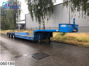 ASCA Lowbed 54000 KG, B  2,50  mtr + 2 x 0,25  mtr, Lowbed - Нискорамна площадка полуремарке
