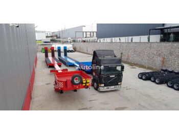 Нискорамна площадка полуремарке GURLESENYIL hydraulic low loader