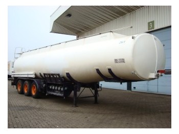 CALDAL tank aluminium 37m3 - Полуремарке цистерна