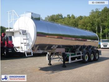 Clayton Commercials Food tank inox 30 m3 / 1 comp - Полуремарке цистерна