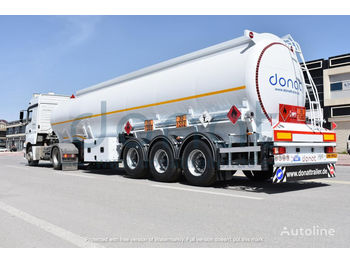 DONAT Aluminum Fuel Tanker with Bottom Loading - Полуремарке цистерна