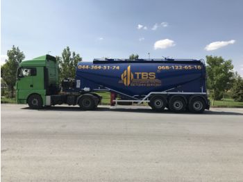EMIRSAN 30 Cbm V Type Cement Bulker Trailer - Полуремарке цистерна