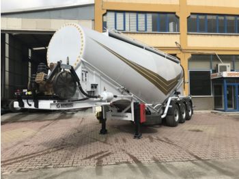 EMIRSAN Cement Bulker Trailer with Electrical Compressor - Полуремарке цистерна
