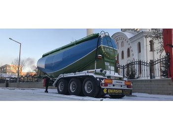 EMIRSAN NEW EMIRSAN CEMENT TANKER TRAILER 30 M³ FROM FACTORY - Полуремарке цистерна