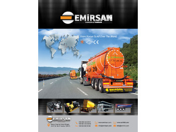 Emirsan Cement Bulker Trailer New - Полуремарке цистерна