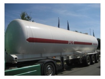 Fruehauf 3-ASSIGE LPG/GAS - Полуремарке цистерна