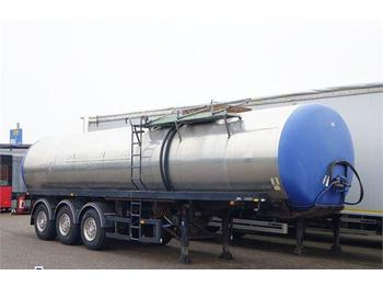 HENDRICKS BT-SA-10/24-29.500 Liter, Gülle, Rüssel, Blatt.  - Полуремарке цистерна