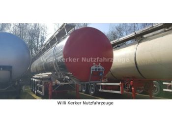 HLW Lebensmittelauflieger 3Ka 34 m³  7492  - Полуремарке цистерна