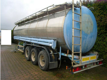Hendricks VA Tanksattel + Alufelgen + Blatt gefedert 29 lt  - Полуремарке цистерна