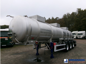 Parcisa Chemical tank inox L4BH 21.2 m3 / 1 comp + pump / ADR 24/02/24 - Полуремарке цистерна
