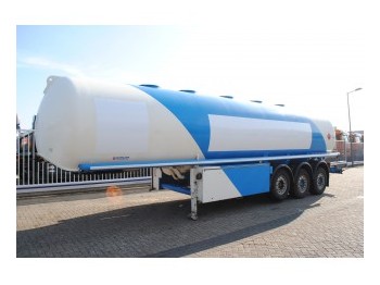 Schrader 3 AXLE GASOLINE TANKTRAILER - Полуремарке цистерна