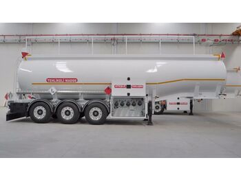 SINAN TANKER-TREYLER Aluminium, fuel tanker- Бензовоз Алюминьевый - Полуремарке цистерна: снимка 1