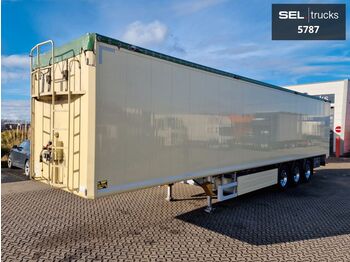 Kraker CF-Z 200 ZL / Palettenkasten  / Liftachse /Agrar  - с плъзгащ под полуремарке