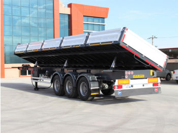 EMIRSAN Side Tipping Trailer - Самосвал полуремарке