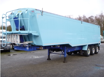 Weightlifter Tipper trailer alu 51.5 m3 + tarpaulin - Самосвал полуремарке